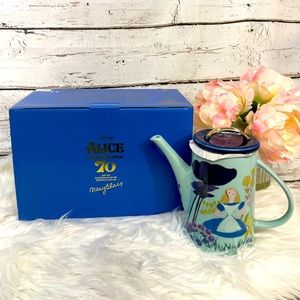 Mary Blair Alice in Wonderland Tea Set 🫖 4 piece teacup & saucer set & teapot